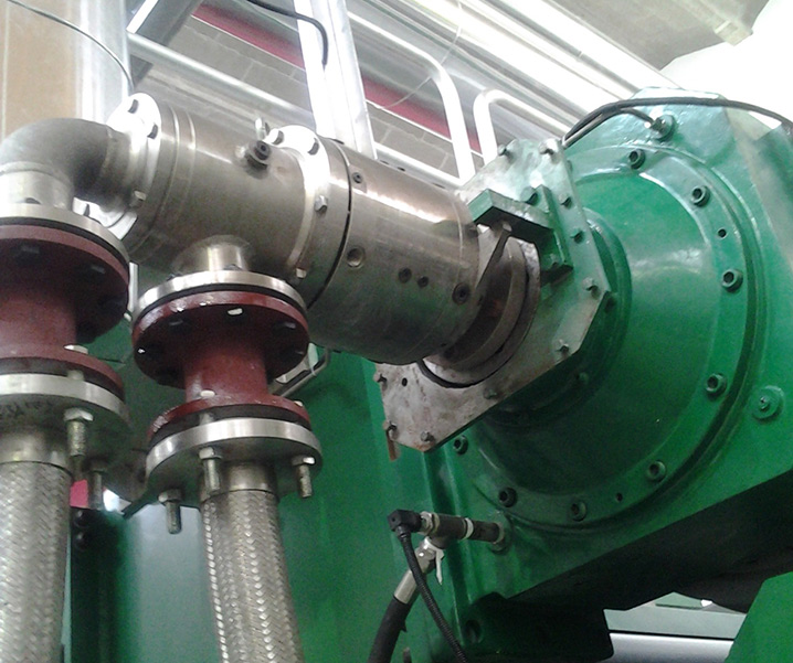 騰旋高溫導熱油接頭能夠穩定運行