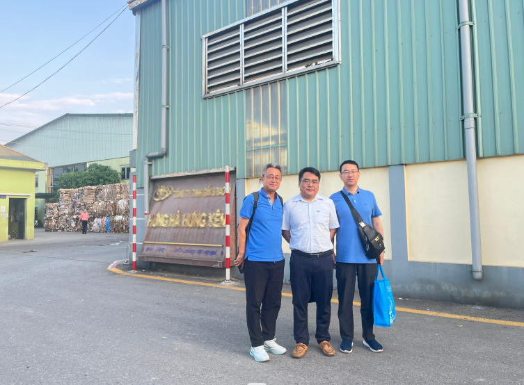 騰旋旋轉接頭回訪越南客戶